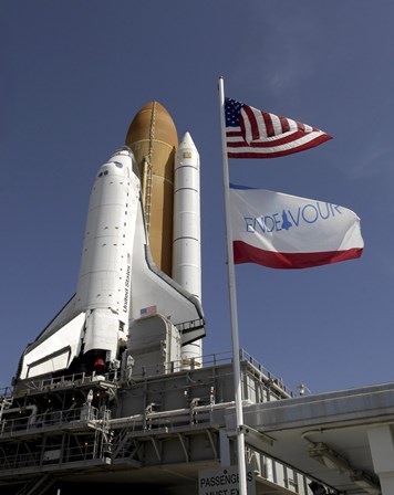 Space Shuttle Endeavour 2 by Stocktrek Images art print