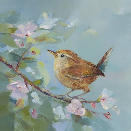 Woodland Birds IV by Sarah Simpson art print