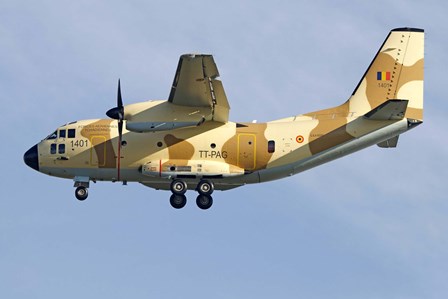 An Alenia C-27J Spartan of the Chadian Air Force by Luca Nicolotti/Stocktrek Images art print