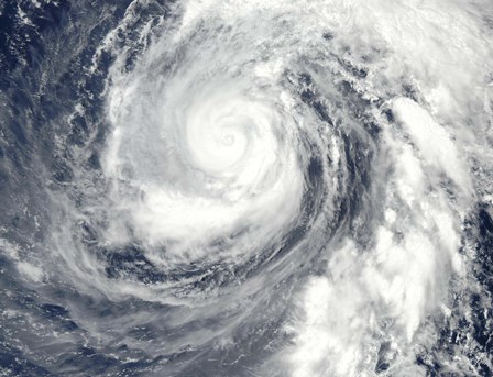 Typhoon Phanfone by Stocktrek Images art print