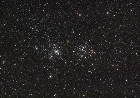 Double Cluster in Perseus by Philip Hart/Stocktrek Images art print