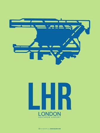 LHR London 2 by Naxart art print