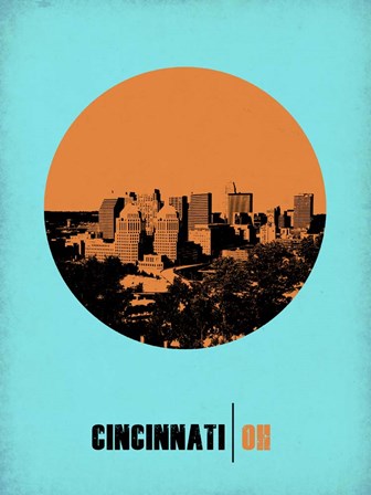 Cincinnati Circle 1 by Naxart art print