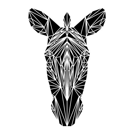 Black Zebra by Lisa Kroll art print