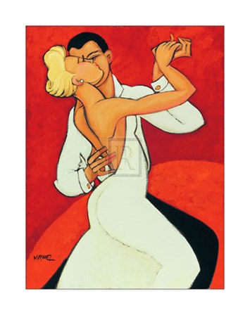 Tango Valentino (LE) by M. Hammel art print