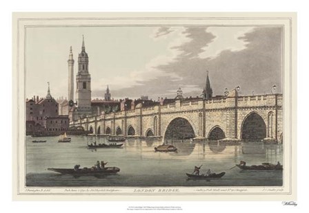 London Bridge by Joseph Stadler art print