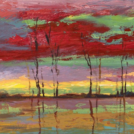 Tramonto sul Bosco II by Lucas art print