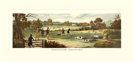 Partridge Shooting by Henry Alken Jr. art print