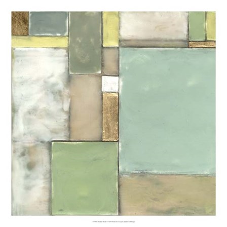 Modular Blocks I by Jennifer Goldberger art print