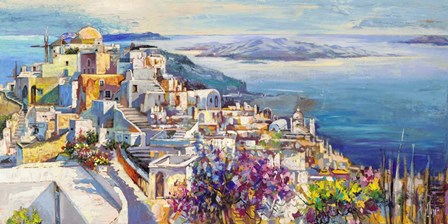 Thira by Luigi Florio art print