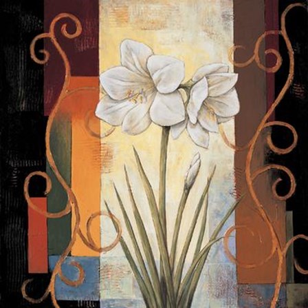 Amaryllis by Jill Deveraux art print