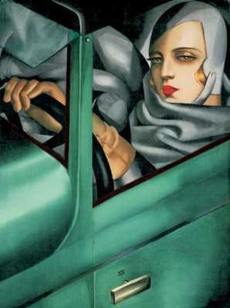 Autoportrait by Tamara De Lempicka art print