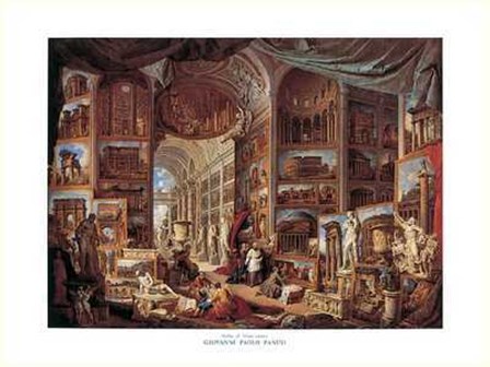 Vedute di Roma Antica by Giovanni Pannini art print