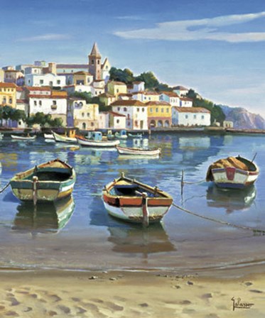 Borgo Sul Mare by Adriano Galasso art print