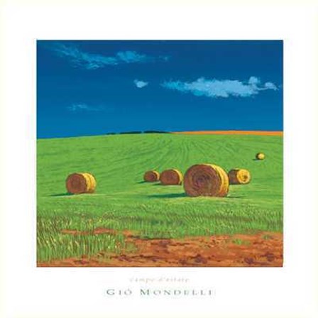 Gio Mondelli - Campo Size 15.75x15.75 by Gio Mondelli art print