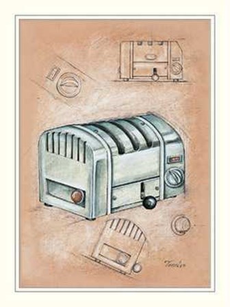 Toaster by Graphos art print