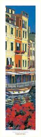 Promenade di Portofino by Daniela Corallo art print