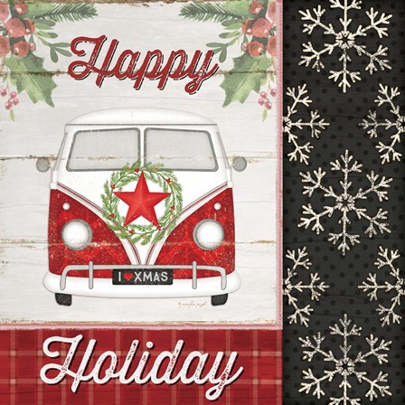 Happy Holiday by Jennifer Pugh art print