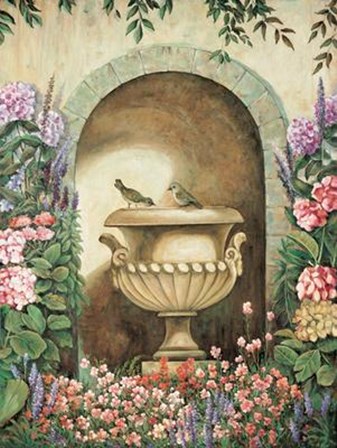 Garden Alcove II by Elizabeth Wright art print