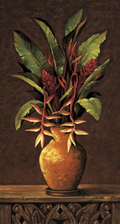 Tropical Arrangement II by Eduardo Moreau art print