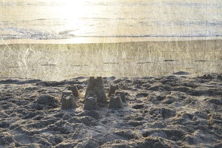 Sand Castle III by Sharon Chandler art print