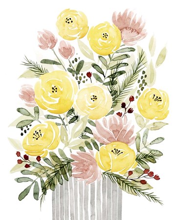 Blush Bouquet I by Grace Popp art print