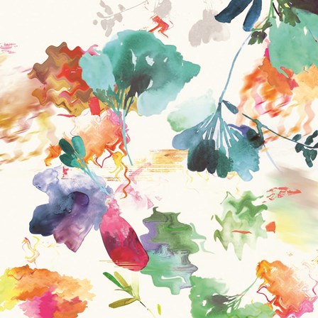 Glitchy Floral I by Posters International Studio art print