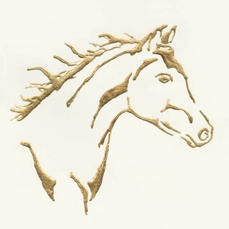 Gilded Filly by Chris Paschke art print