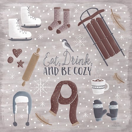 Cozy Winter II by Laura Marshall art print