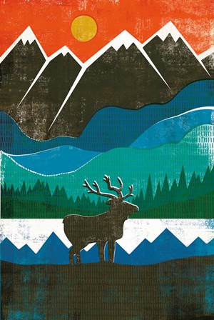 Big Sky I No Words by Michael Mullan art print
