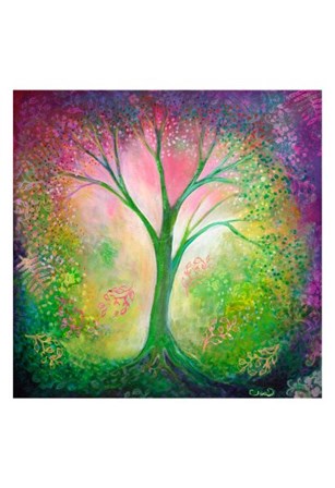 Tree of Tranquility by Jennifer Lommers art print