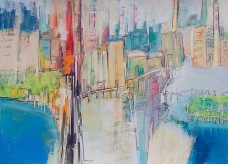 City 14 by Jennifer Gardner art print