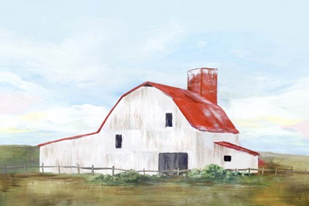 Red Barn II by Isabelle Z art print