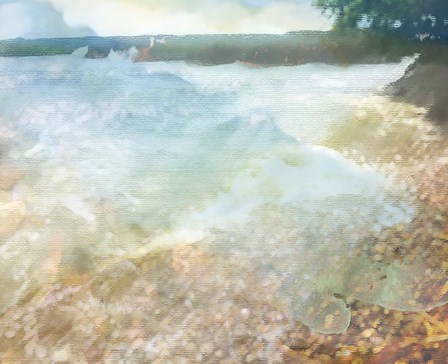 Lakeside Treasure by Delores Naskrent art print