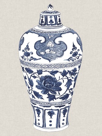 Antique Chinese Vase I by Melissa Wang art print