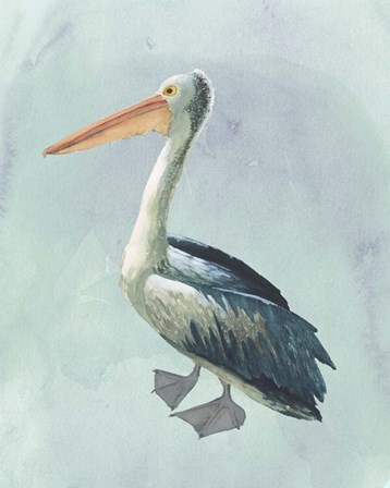Watercolor Beach Bird VI by Grace Popp art print
