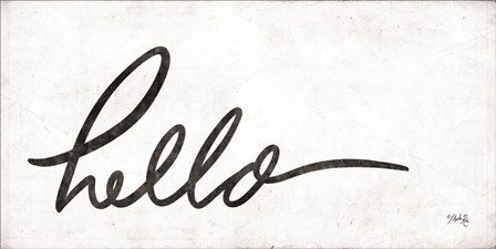 Hello by Marla Rae art print